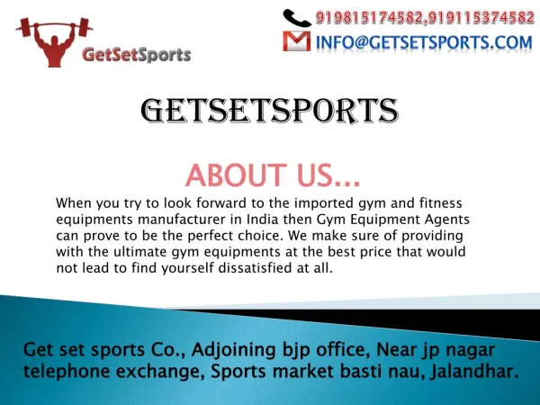 Set up your home gym with Getsetsports.com
