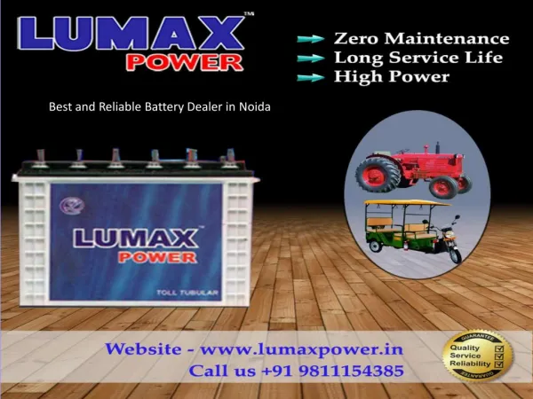 Best and Reliable Battery Dealer in Noida