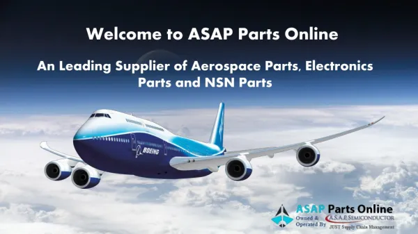 ASAP Parts Online- Aviation Electronics Components Distributor