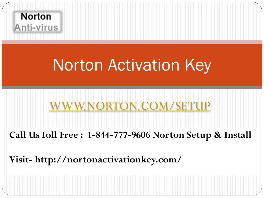 norton activation key