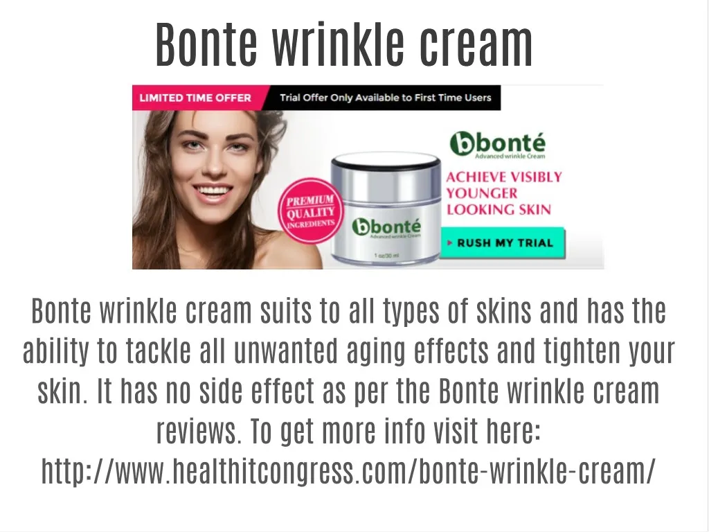 bonte wrinkle cream bonte wrinkle cream