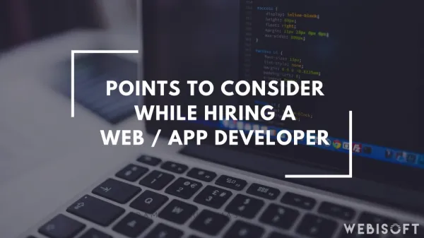 Points To Keep Handy While Hiring The Right Developer For Your Startup/Business