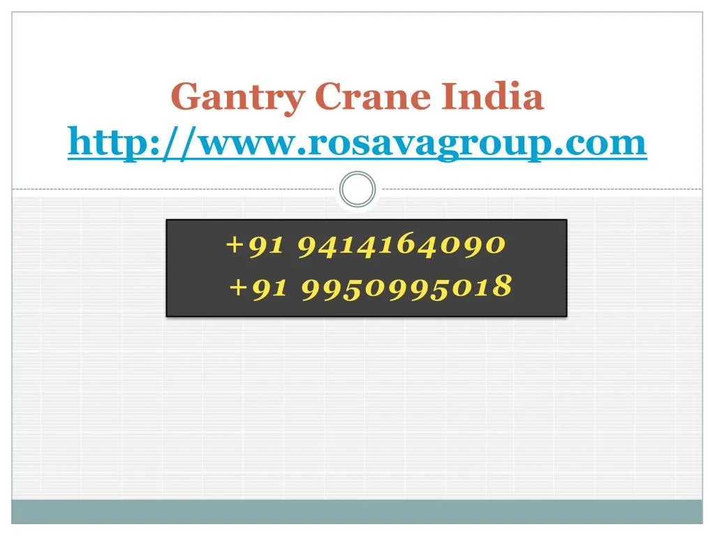 gantry crane india http www rosavagroup com