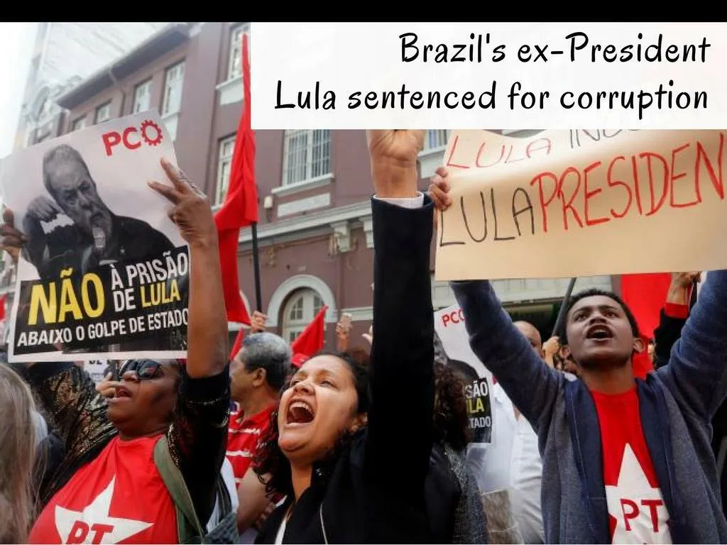 brazil s ex president lula sentenced for corruption
