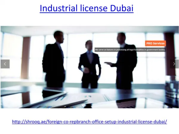 How to get industrial license dubai with best services