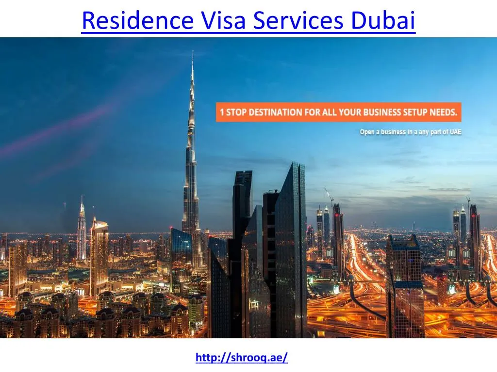 residence visa services dubai