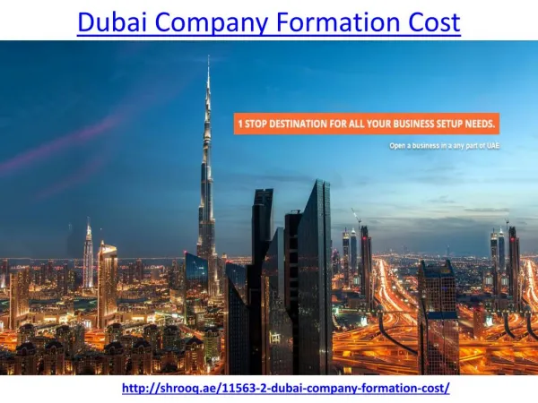 How to get the best dubai company formation cost