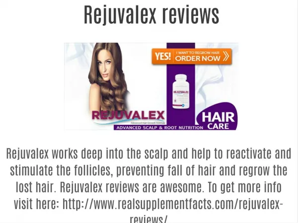 Rejuvalex reviews