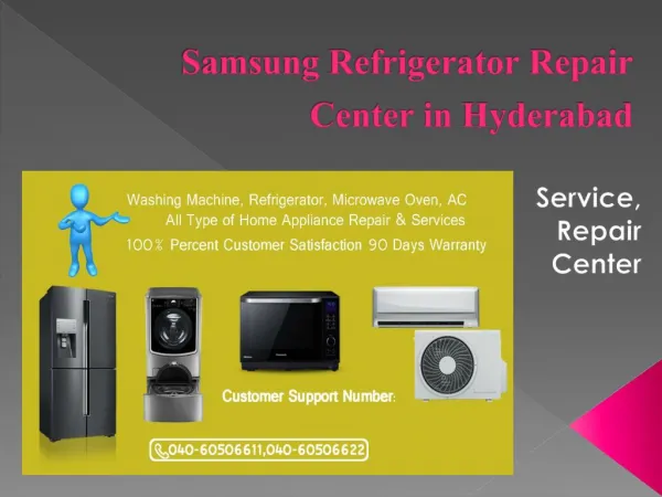 Samsung Refrigerator Repair Center in Hyderabad