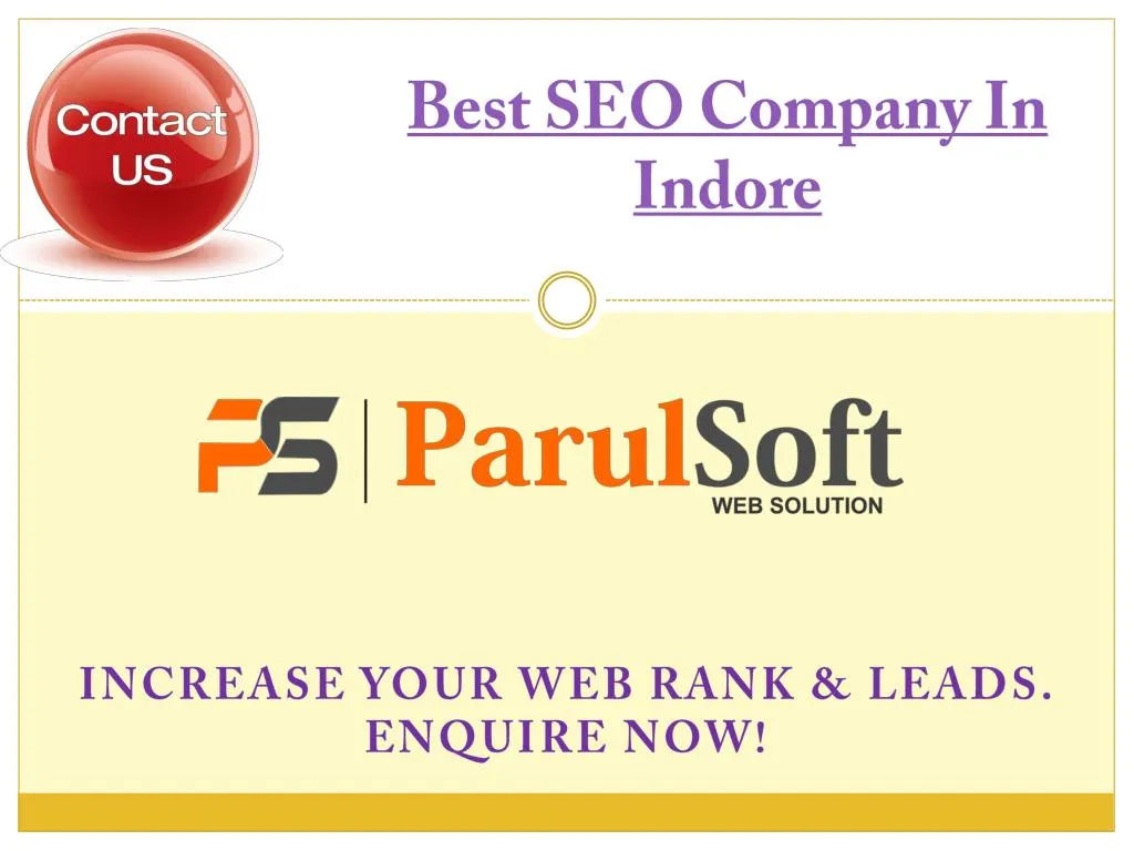 best seo company in indore