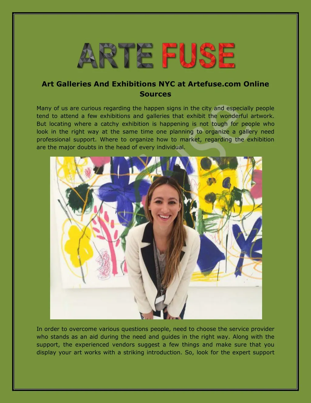 art galleries and exhibitions nyc at artefuse