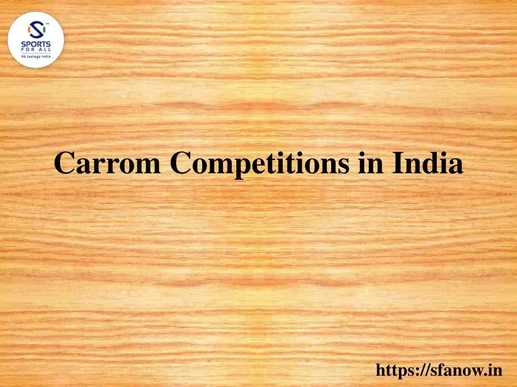 carrom competitions in india