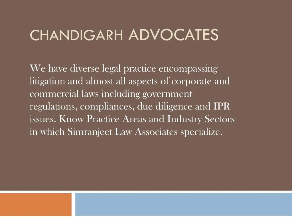 chandigarh advocates