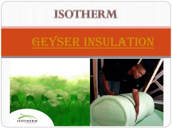 Geyser Insulation