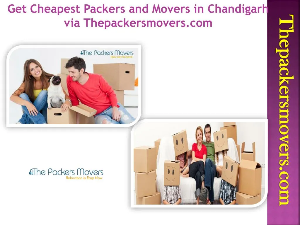 get cheapest packers and movers in chandigarh