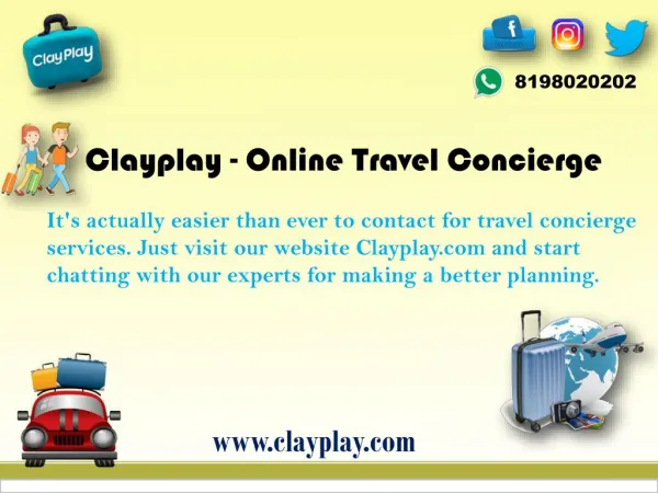Clayplay.com – Your Best Online Travel Concierge