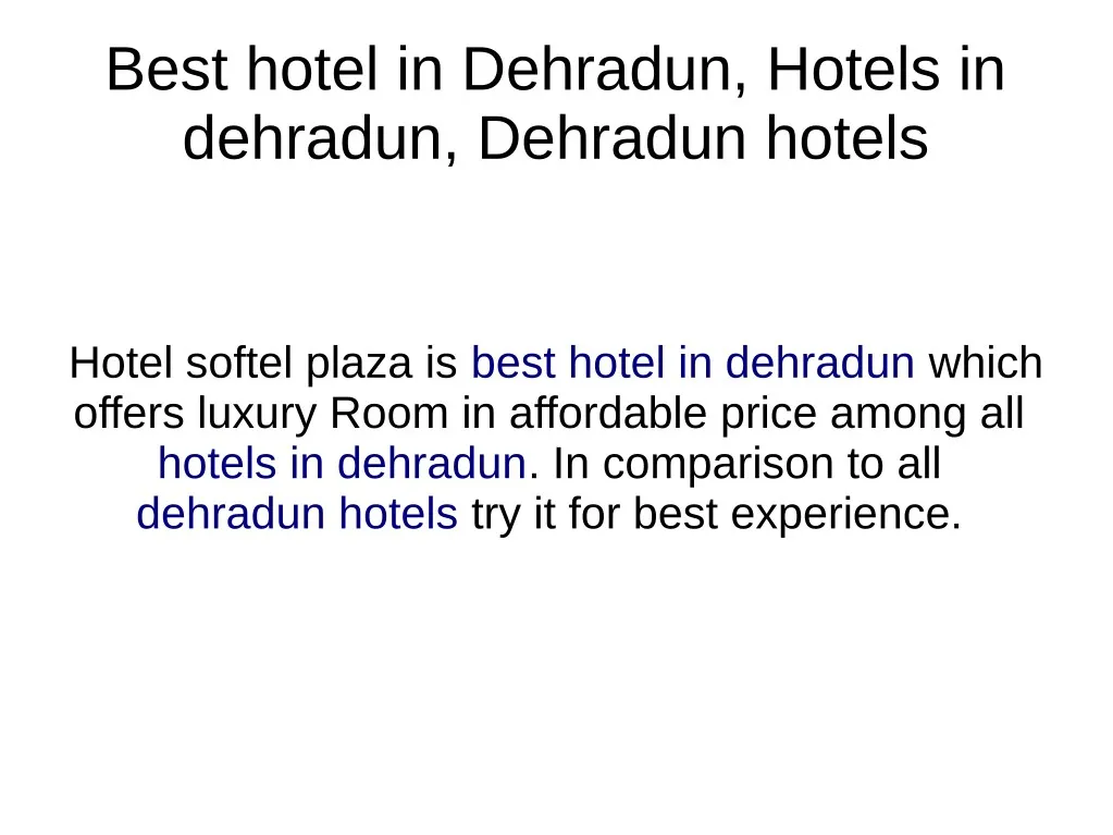 best hotel in dehradun hotels in dehradun