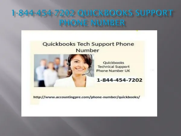 1-844-454-7202 Quickbooks Tech Support Phone Number
