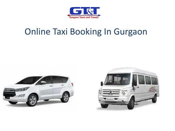 Online Taxi Booking In Gurgaon - Gurgaon Tours