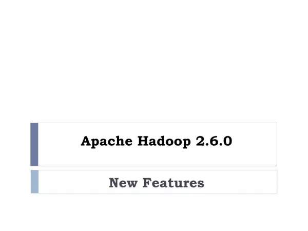 Apache hadoop Online Training