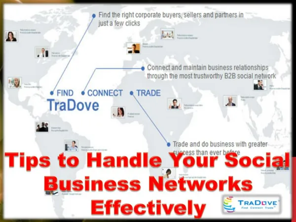 Tips to Handle Your Social Business Networks Effectively