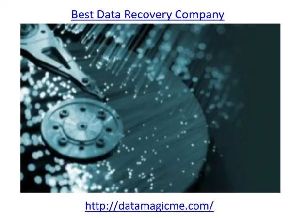 Which is the best Data Recovery Company in UAE