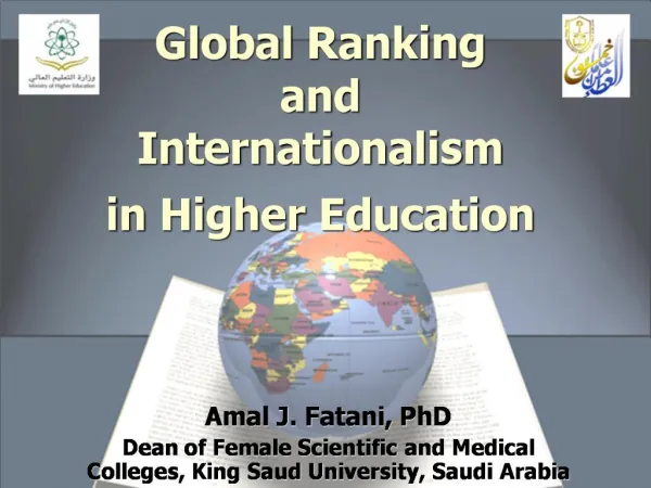 Global Ranking and Internationalism in Higher Education