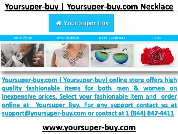 Buy Silver Necklaces Online for Women at Best Prices | Yoursuper-buy.com