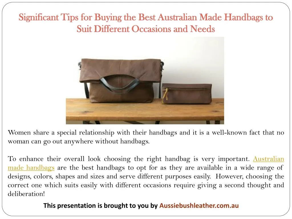 significant tips for buying the best australian