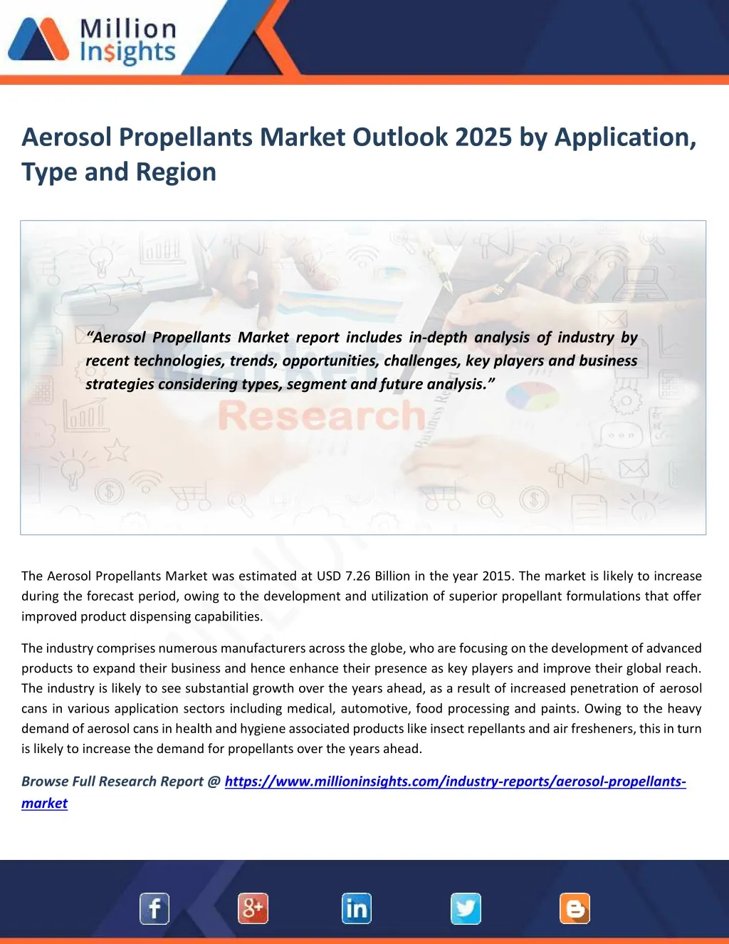 aerosol propellants market outlook 2025