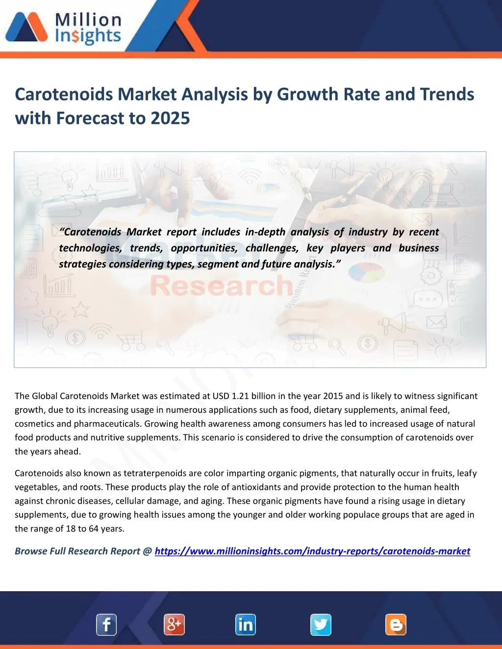 carotenoids market analysis by growth rate