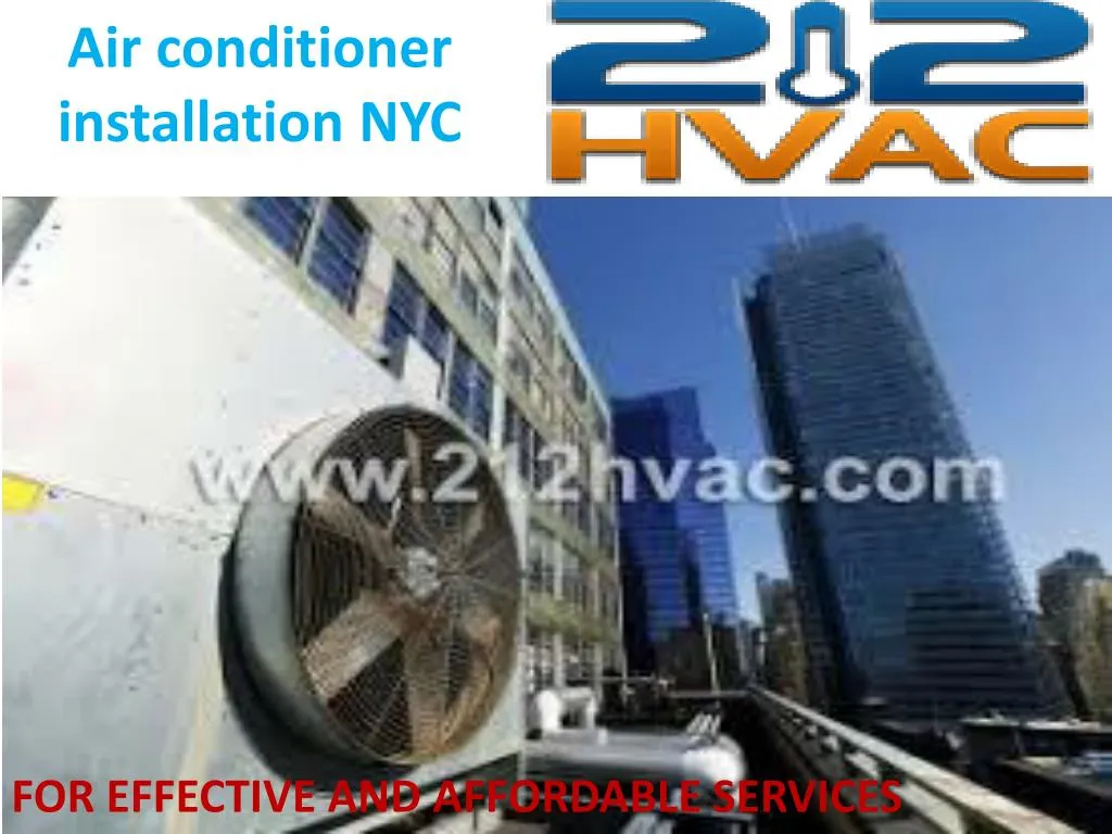 air conditioner installation nyc