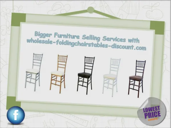 Bigger Furniture Selling Services with wholesale-foldingchairstables-discount.com
