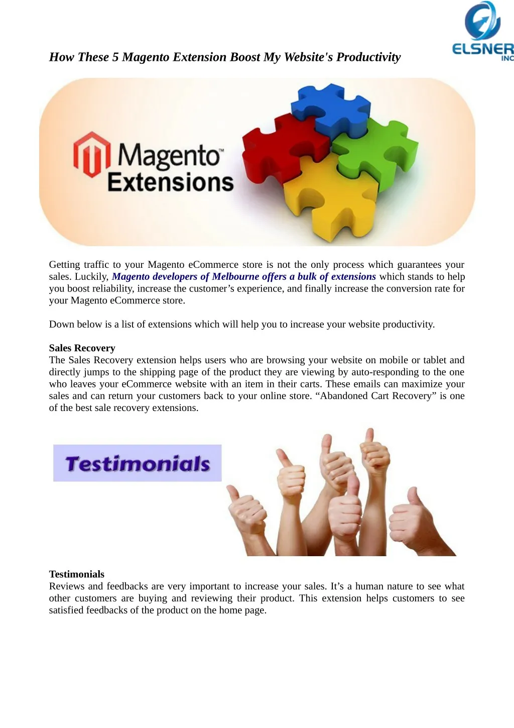 how these 5 magento extension boost my website