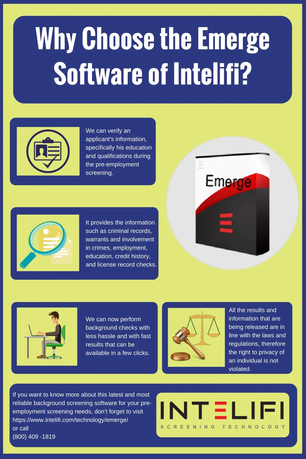 why choose the emerge software of intelifi