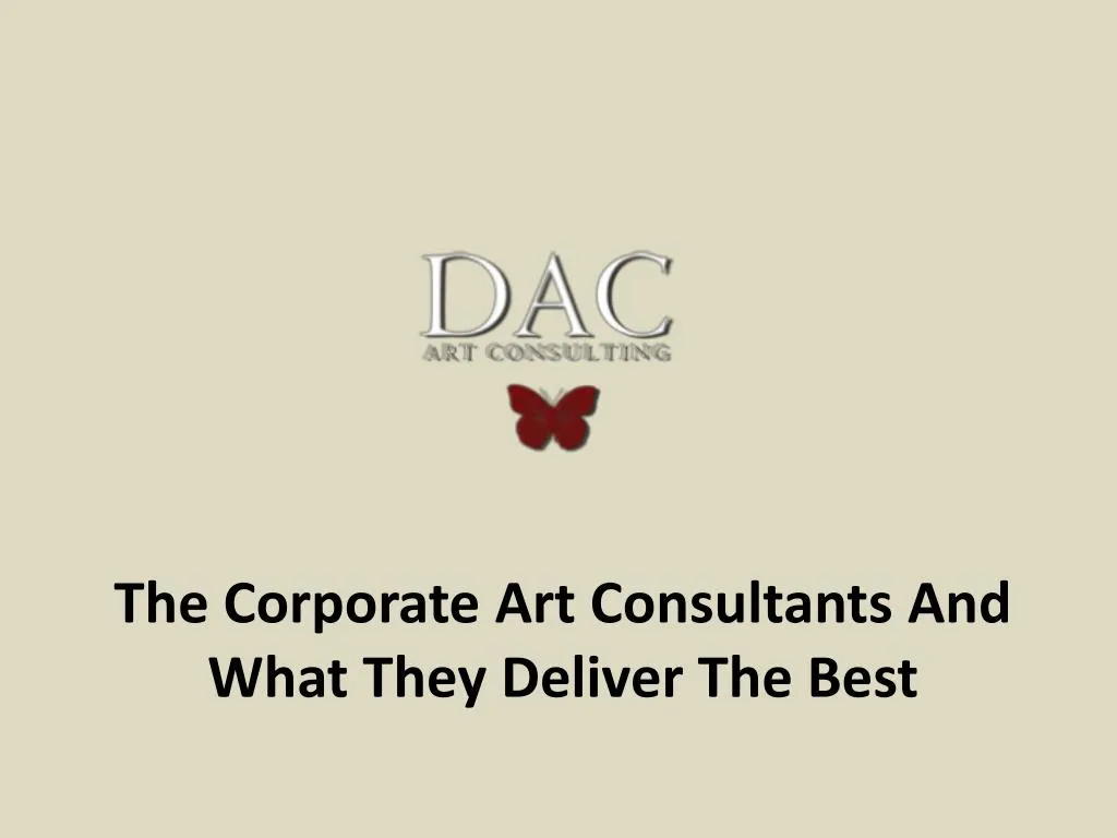 the corporate art consultants and what they