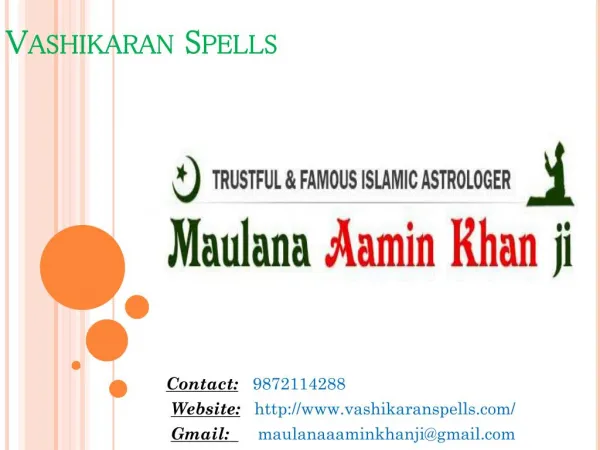 Free Vashikaran Spells