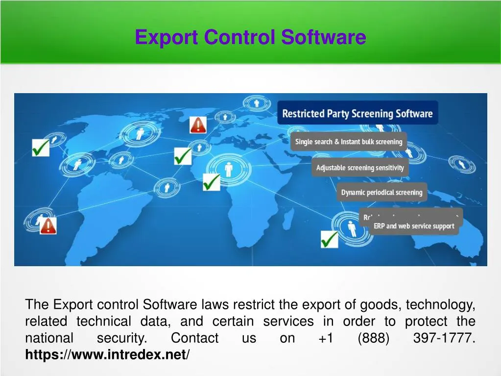 export control software