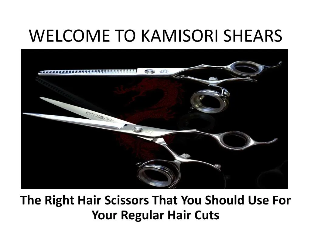 welcome to kamisori shears