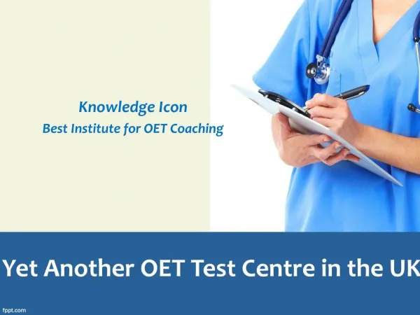 Best Institute for OET Coaching