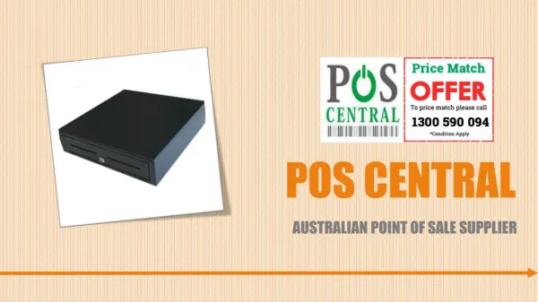 POS Central Offer an Extensive Range of POS Cash drawers