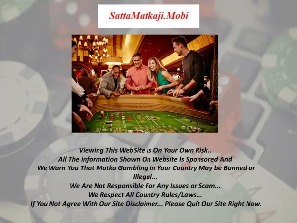 Live Satta Game Play By Satta Matkaji.Mobi