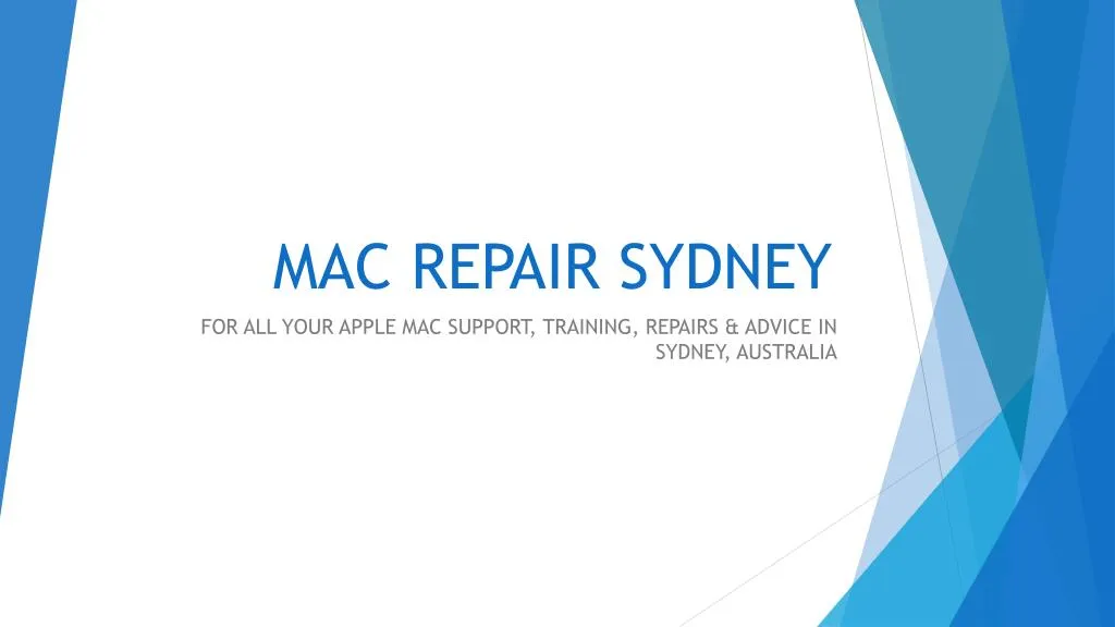 mac repair sydney