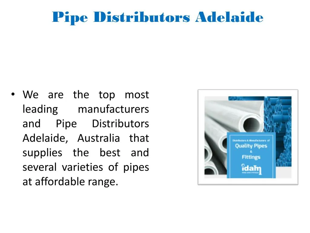 pipe distributors adelaide