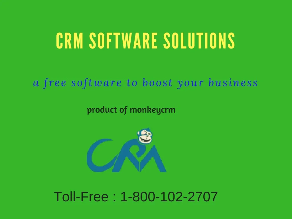 crm softw a re solutions