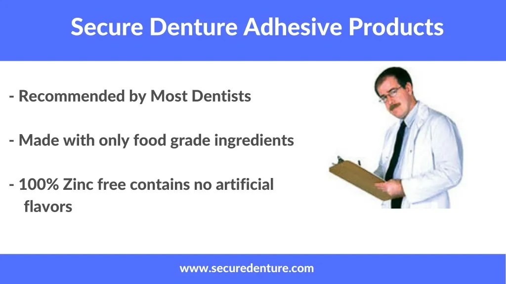 secure denture adhesive products