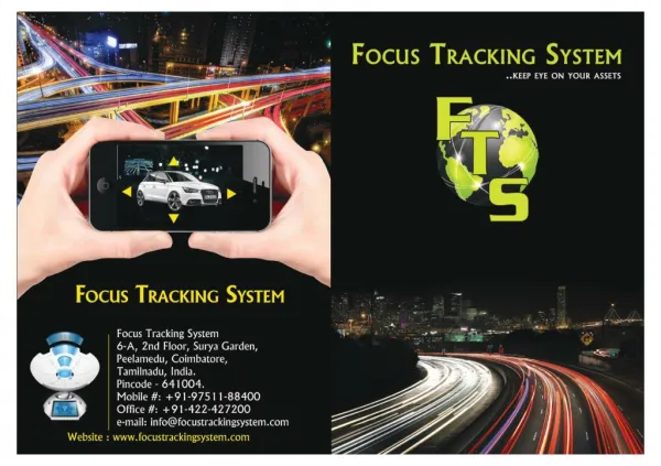 Focus Tracking System | GPS Tracking Machine