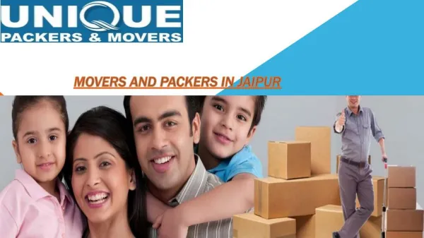 Movers and Packers in Jaipur