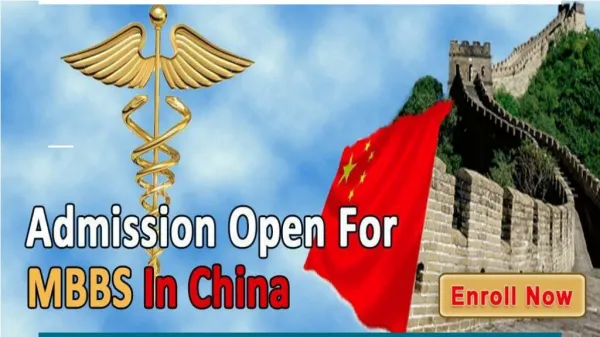 Direct Admission at China Medical University