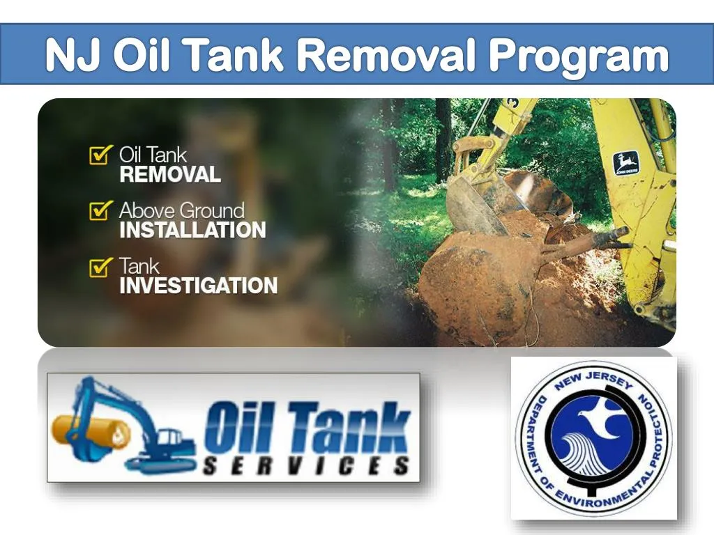 nj oil tank removal program
